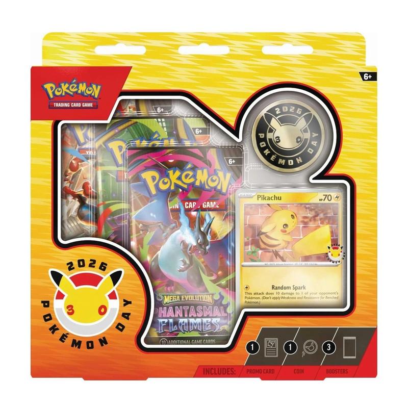 Pokemon Day 2026 collection ポケモンデイ 30周年 Box Pok mon Day 2026 Collection 30 Anos EN - The Pokémon Company